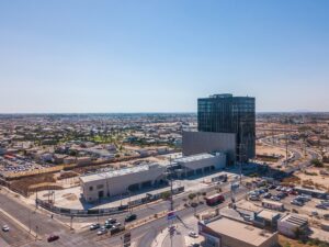 Fotografía área de Punta Este en Mexicali, Baja California