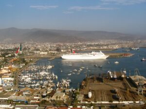 Fotografía del puerto de Ensenada, Baja California