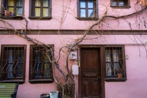 Fachada de una casa en renta en Apizaco.