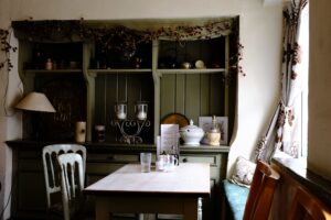 Cocina con alacena en una casa en renta en San Andrés Tuxtla.