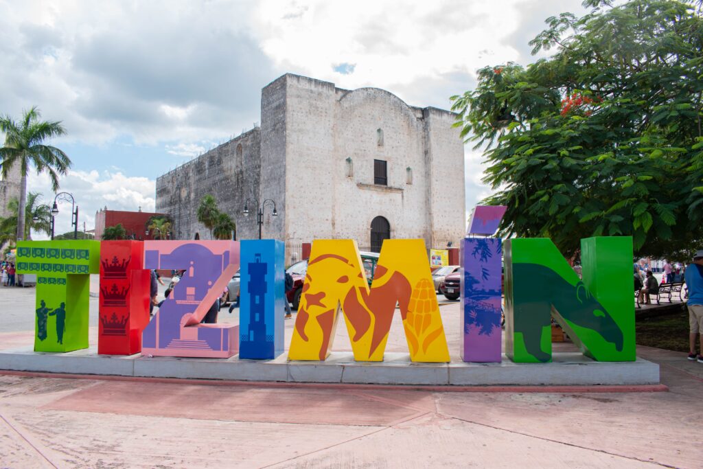 Letras turísticas de Tizimín, Yucatán.