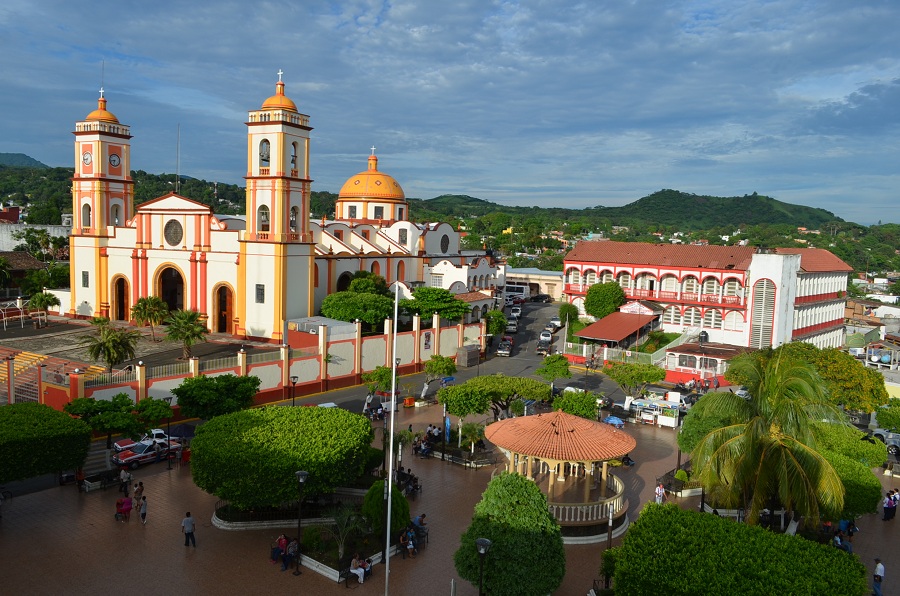 Vista del Centro Histórico de San Andrés Tuxtla